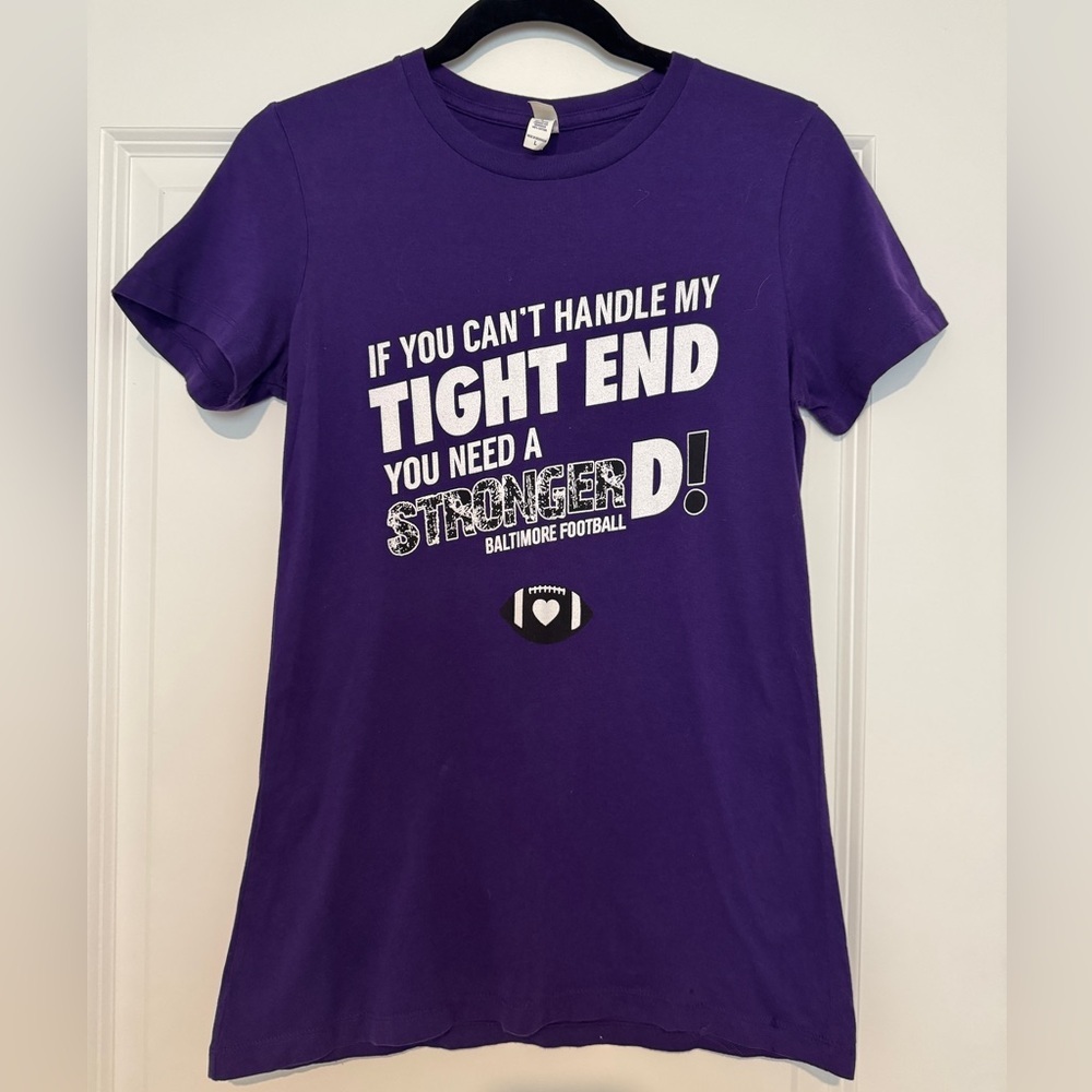 Baltimore Ravens Fan Funny Tshirt size Large